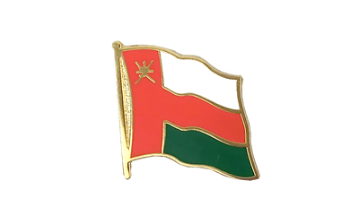 Flaggen Pin Oman - 2 x 2 cm