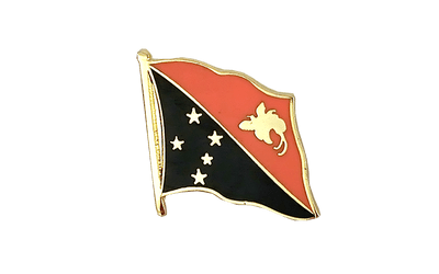 Papua Neuguinea Flaggen Pin 2 x 2 cm