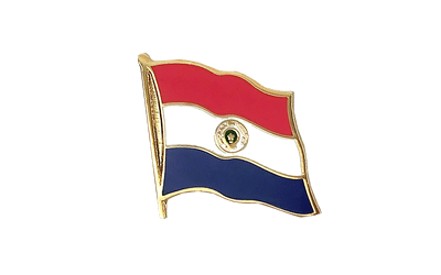 Paraguay Pin's drapeau 2 x 2 cm
