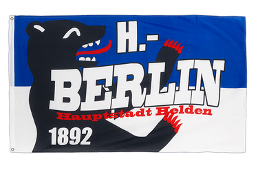 Berlin 1892 Hauptstadt Helden - Flagge 90 x 150 cm