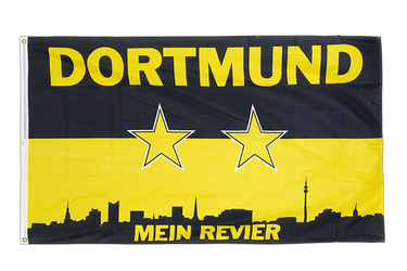 Dortmund Mein Revier - Drapeau 90 x 150 cm