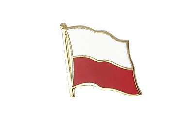 Flaggen Pin Polen - 2 x 2 cm