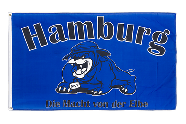 Hamburg Bulldog, Die Macht von der Elbe 3x5 ft Flag