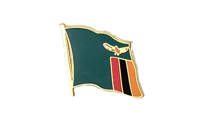 Zambia Flag Lapel Pin