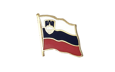 Flaggen Pin Slowenien - 2 x 2 cm