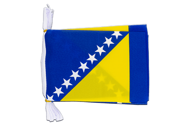 Flag Bunting Bosnia-Herzegovina - 6x9", 3 m