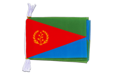 Eritrea Flag Bunting 6x9", 3 m