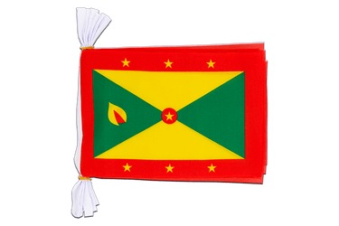 Flag Bunting Grenada - 6x9", 3 m