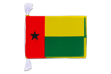 Guinea-Bissau Flag Bunting 6x9", 3 m