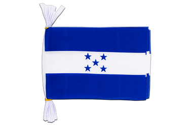 Flag Bunting Honduras - 6x9", 3 m