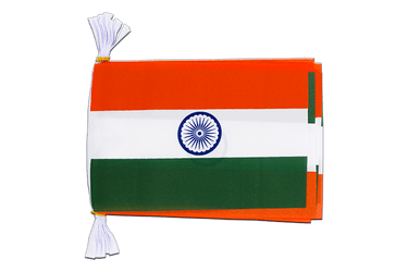India Flag Bunting 6x9", 3 m
