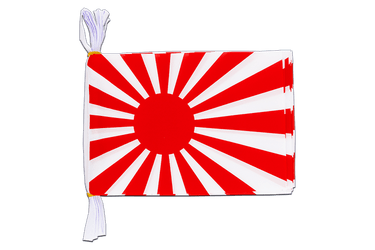 Japon WWI du guerre Mini Guirlande fanion 15 x 22 cm, 3 m