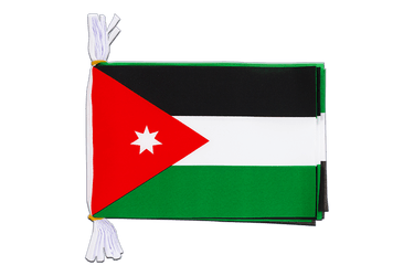 Jordan Flag Bunting 6x9", 3 m