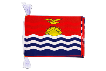 Flag Bunting Kiribati - 6x9", 3 m
