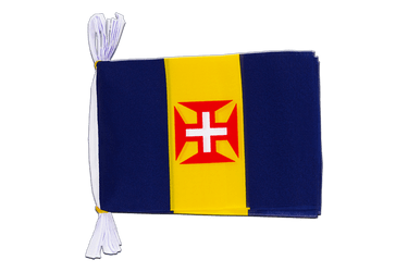 Flag Bunting Madeira - 6x9", 3 m