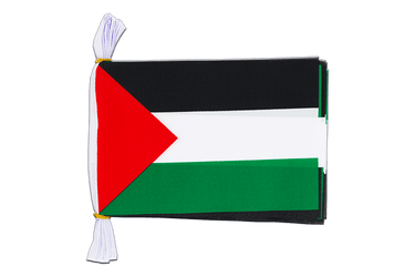 Palestine Flag Bunting 6x9", 3 m