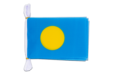 Flag Bunting Palau - 6x9", 3 m