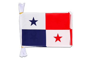 Panama Flag Bunting 6x9", 3 m
