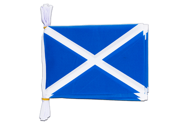 Flag Bunting Scotland - 6x9", 3 m