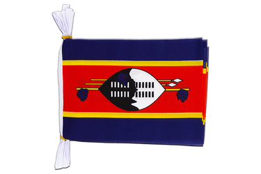 Swaziland Flag Bunting 6x9", 3 m