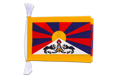 Fahnenkette Tibet - 15 x 22 cm, 3 m