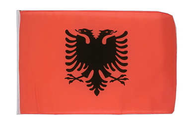 Albanie Petit drapeau 30 x 45 cm