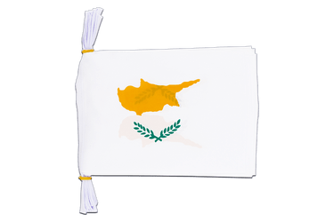 Cyprus Flag Bunting 6x9", 3 m