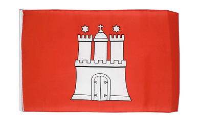 Hambourg Petit drapeau 30 x 45 cm