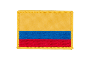 Aufnäher mit Kolumbien Flagge