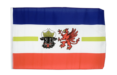 Fahne Tischflagge Mecklenburg Vorpommern 10 x 15 cm Tischfahne Flagge 