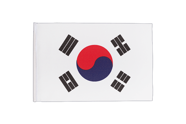 Minifahne Südkorea - 15 x 22 cm
