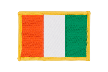 Aufnäher mit Elfenbeinküste Flagge