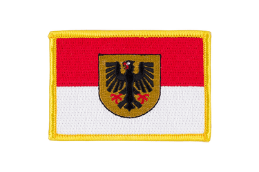 Aufnäher mit Stadt Dortmund Flagge