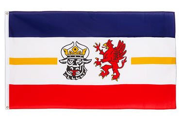 Vorpommern NEU Parchim Stadt Flagge Fahne Fahnen Flaggen MeVoPo Mecklenburg