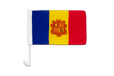 Andorra Car Flag 12x16"