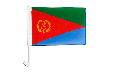 Eritrea Car Flag 12x16"