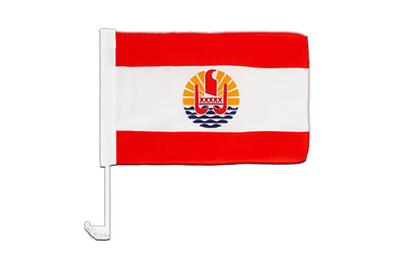 Mini Drapeau Polynésie Française - 15 X 10 Cm - Fanion En Tissu AZ FLAG - Avec étiquettes