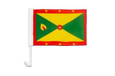 Grenada Car Flag 12x16"