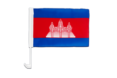 Cambodia Car Flag 12x16"