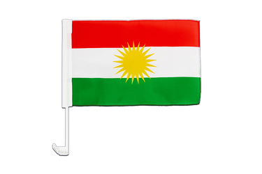 Kurdistan Car Flag 12x16"