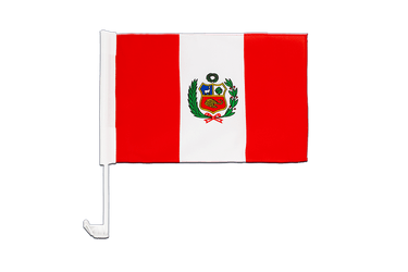 Peru Car Flag 12x16"