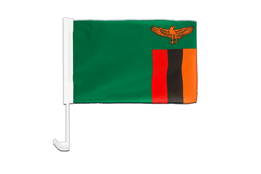 Car Flag Zambia - 12x16"