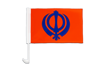 Sikhismus Autofahne 30 x 40 cm