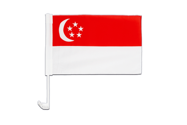 Car Flag Singapore - 12x16"