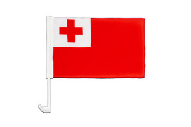 Tonga Car Flag 12x16"