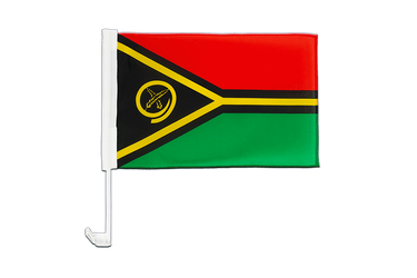 Vanuatu Car Flag 12x16"