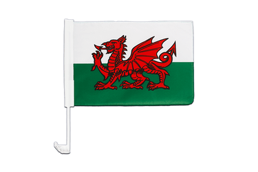 Wales Car Flag 12x16"