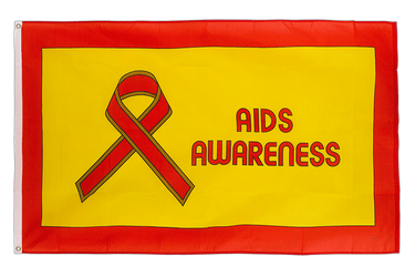 Aids Awareness - Drapeau 90 x 150 cm