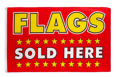 Flags Sold Here - Drapeau 90 x 150 cm
