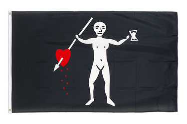 Pirat John Quelch Flagge 90 x 150 cm